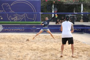 حرکت جالب بازیکن تنیس ایرانی